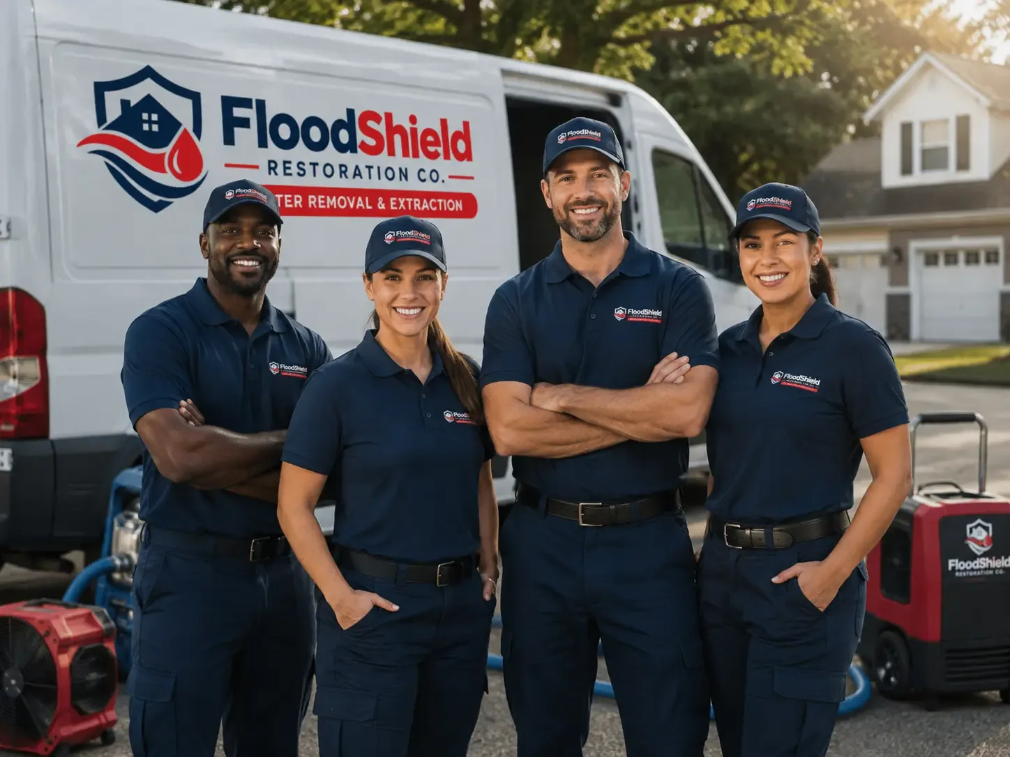 Flood Damage Restoration company in Richards, TX