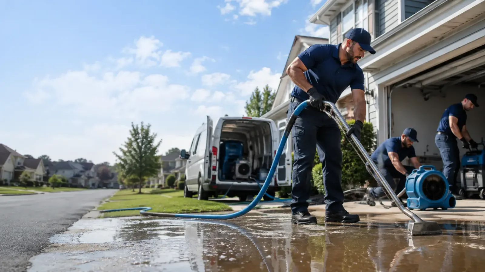 Flood Damage Restoration in Richards, TX